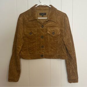 Love tree, cropped‎ corduroy jacket, size M